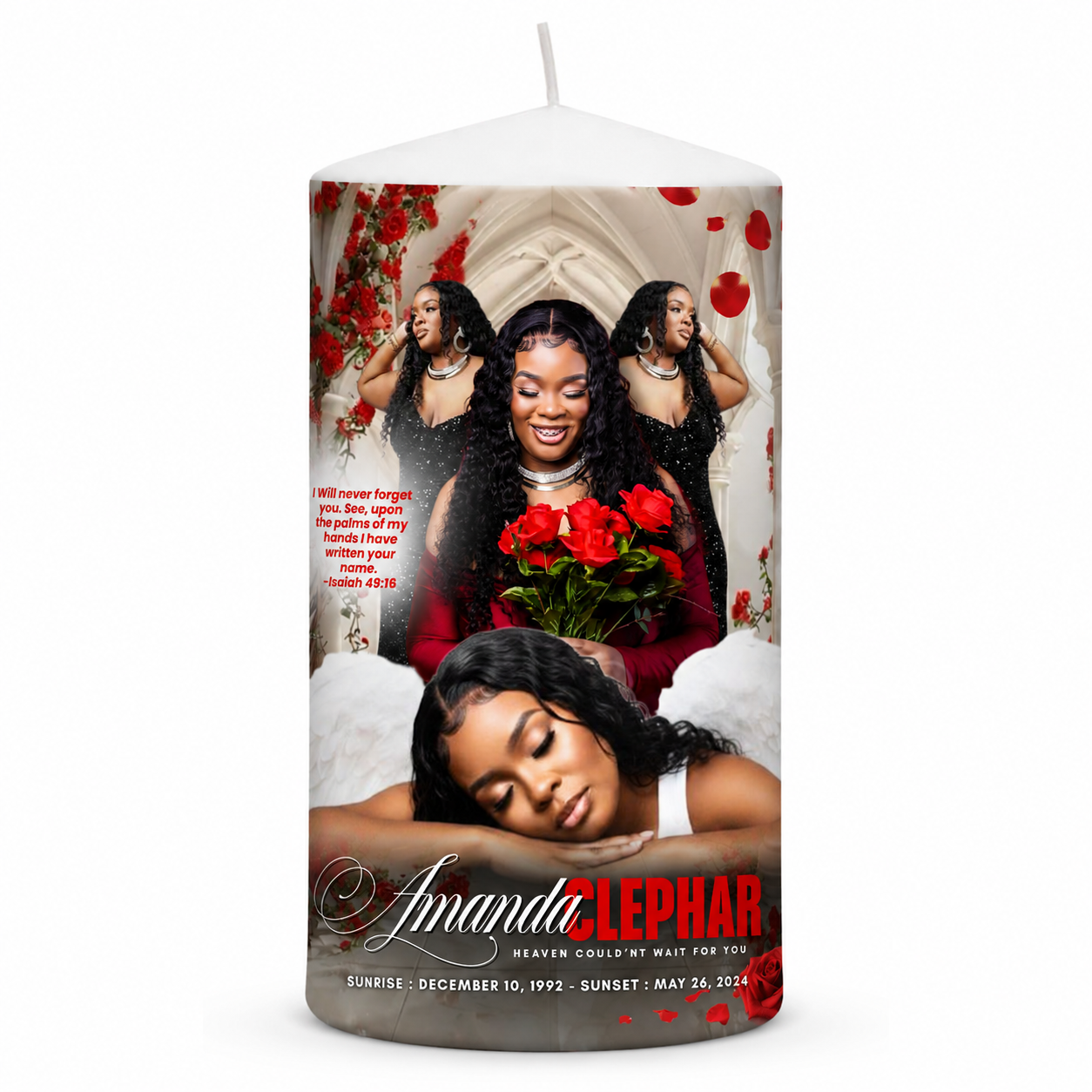 Custom Candle + Print