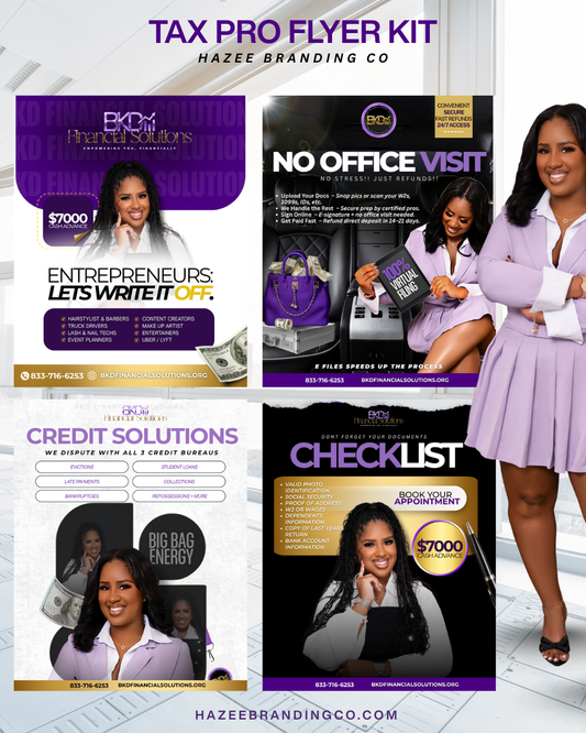 Flyer Bundle | Content Kit