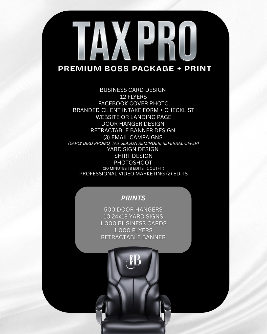 Tax Pro Premium Boss Package + Print