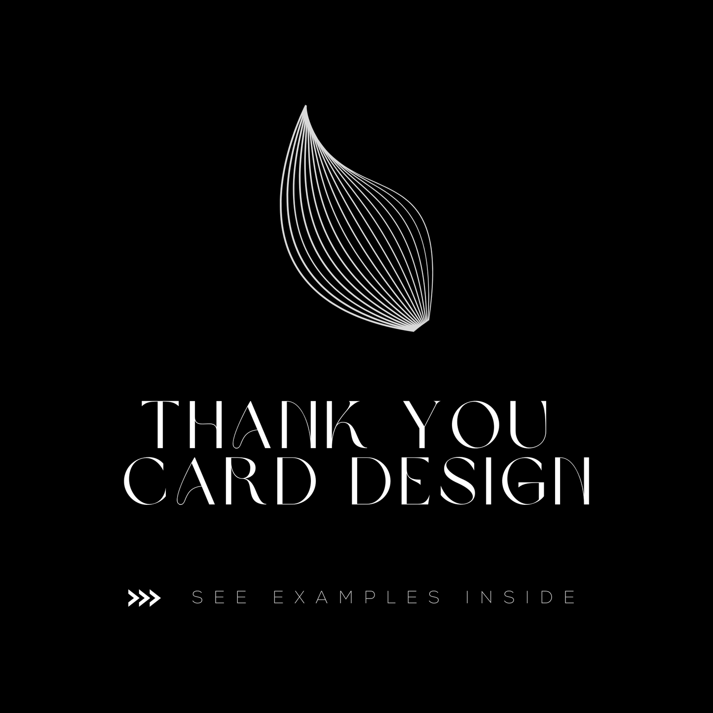 Thank You Card Design