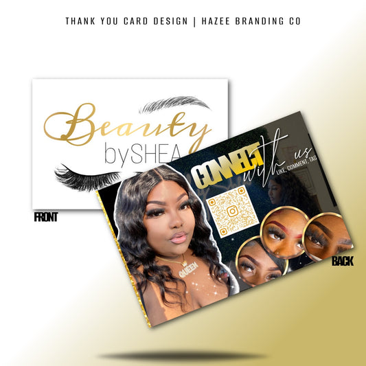 Thank You Card Design